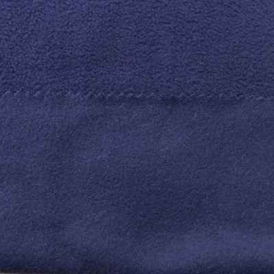 Флис DTY 19-3920, 180 г/м2, шир. 150 см, цвет т.синий - купить в Сарапуле. Цена 646.04 руб.