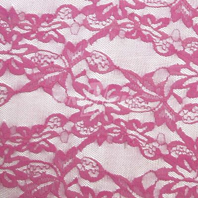 Кружевное полотно стрейч XD-WINE, 100 гр/м2, шир.150см, цвет розовый - купить в Сарапуле. Цена 1 851.10 руб.