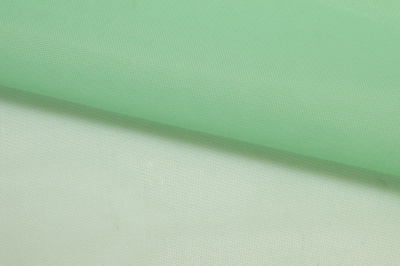 Портьерный капрон 13-6009, 47 гр/м2, шир.300см, цвет св.зелёный - купить в Сарапуле. Цена 143.68 руб.
