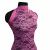 Кружевное полотно стрейч XD-WINE, 100 гр/м2, шир.150см, цвет розовый - купить в Сарапуле. Цена 1 851.10 руб.