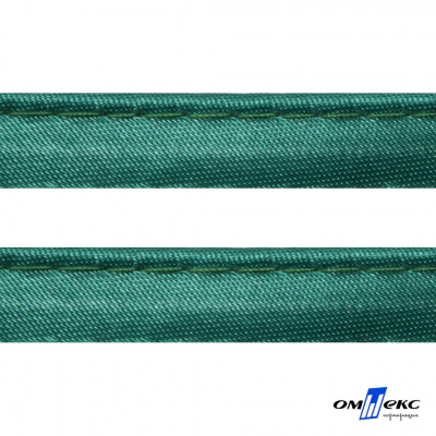 Кант атласный 140, шир. 12 мм (в упак. 65,8 м), цвет т.зелёный - купить в Сарапуле. Цена: 237.16 руб.