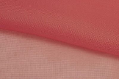 Портьерный капрон 15-1621, 47 гр/м2, шир.300см, цвет т.розовый - купить в Сарапуле. Цена 138.67 руб.