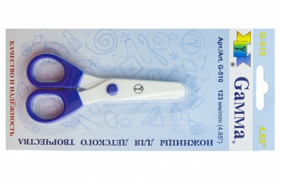 Ножницы G-510 детские 123 мм - купить в Сарапуле. Цена: 137.45 руб.