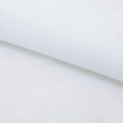 Флис DTY 240 г/м2, White/белый, 150 см (2,77м/кг) - купить в Сарапуле. Цена 640.46 руб.