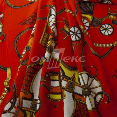 Плательная ткань "Фламенко" 16.1, 80 гр/м2, шир.150 см, принт этнический - купить в Сарапуле. Цена 241.49 руб.