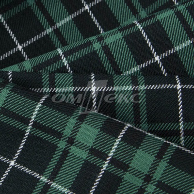 Ткань костюмная Клетка 25577, т.зеленый/зеленый./ч/бел, 230 г/м2, шир.150 см - купить в Сарапуле. Цена 539.74 руб.