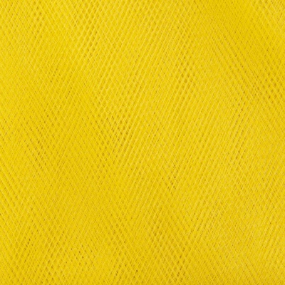 Фатин матовый 16-70, 12 гр/м2, шир.300см, цвет жёлтый - купить в Сарапуле. Цена 112.70 руб.