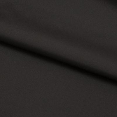 Курточная ткань Дюэл Middle (дюспо), WR PU Milky, Black/Чёрный 80г/м2, шир. 150 см - купить в Сарапуле. Цена 123.45 руб.