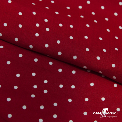 Ткань плательная "Вискоза принт"  100% вискоза, 95 г/м2, шир.145 см Цвет 2/red - купить в Сарапуле. Цена 297 руб.