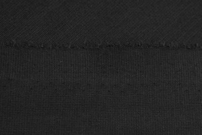 Трикотаж "Grange" BLACK 1# (2,38м/кг), 280 гр/м2, шир.150 см, цвет чёрно-серый - купить в Сарапуле. Цена 861.22 руб.