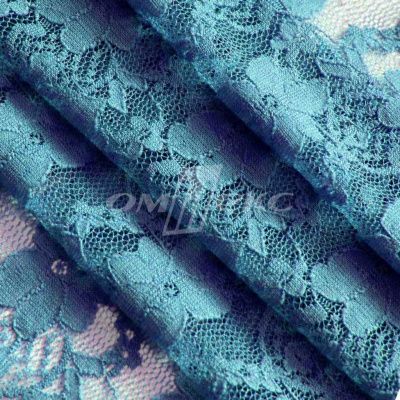 Кружевное полотно стрейч 15A61/BLUE, 100 гр/м2, шир.150см - купить в Сарапуле. Цена 1 581 руб.