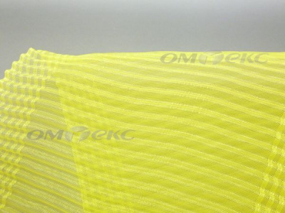 Лента капроновая "Гофре", шир. 110 мм/уп. 50 м, цвет жёлтый - купить в Сарапуле. Цена: 33.37 руб.