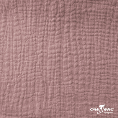 Ткань Муслин, 100% хлопок, 125 гр/м2, шир. 135 см   Цв. Пудра Розовый   - купить в Сарапуле. Цена 388.08 руб.
