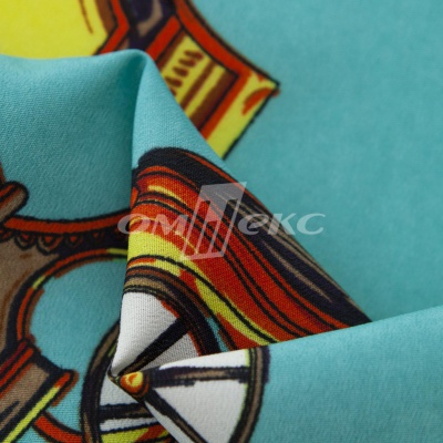 Плательная ткань "Фламенко" 16.2, 80 гр/м2, шир.150 см, принт этнический - купить в Сарапуле. Цена 243.96 руб.