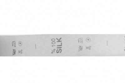 Состав и уход за тк.100% Silk (4000 шт) - купить в Сарапуле. Цена: 257.40 руб.