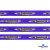 Тесьма отделочная (киперная) 10 мм, 100% хлопок,"THE SKATEBOARD CULIURE"(45 м) цв.121-32 -фиолет - купить в Сарапуле. Цена: 850.62 руб.