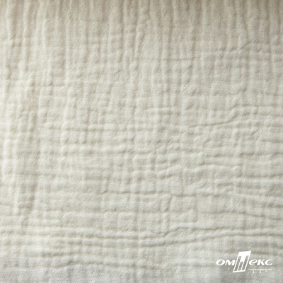 Ткань Муслин, 100% хлопок, 125 гр/м2, шир. 135 см (16) цв.молочно белый - купить в Сарапуле. Цена 337.25 руб.