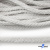 Шнур плетеный d-6 мм круглый, 70% хлопок 30% полиэстер, уп.90+/-1 м, цв.1076-белый - купить в Сарапуле. Цена: 588 руб.