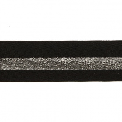 #2/6-Лента эластичная вязаная с рисунком шир.52 мм (45,7+/-0,5 м/бобина) - купить в Сарапуле. Цена: 69.33 руб.