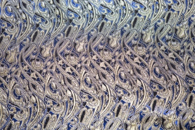 Ткань костюмная жаккард, 135 гр/м2, шир.150см, цвет синий№18 - купить в Сарапуле. Цена 441.95 руб.