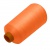 Нитки текстурированные некручёные 457, намот. 15 000 м, цвет оранжевый - купить в Сарапуле. Цена: 204.10 руб.