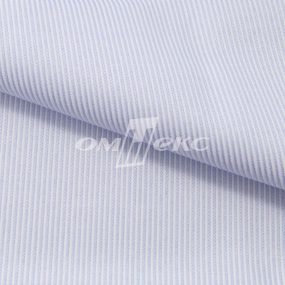 Ткань сорочечная Пула, 115 г/м2, 58% пэ,42% хл, шир.150 см, цв.1-голубой, (арт.107) - купить в Сарапуле. Цена 306.69 руб.