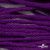 Шнур плетеный d-6 мм, круглый 70% хлопок 30% полиэстер, уп.90+/-1 м, цв.1084-фиолет - купить в Сарапуле. Цена: 588 руб.