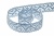 Тесьма кружевная 0621-1346А, шир. 13 мм/уп. 20+/-1 м, цвет 132-голубой - купить в Сарапуле. Цена: 575.07 руб.
