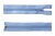 Спиральная молния Т5 351, 75 см, автомат, цвет св.голубой - купить в Сарапуле. Цена: 16.28 руб.
