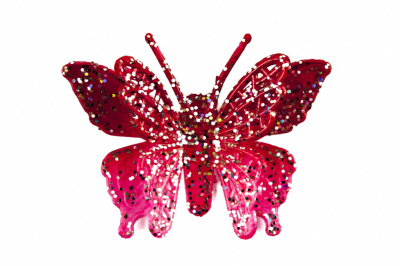 Бабочка декоративная пластиковая #10 - купить в Сарапуле. Цена: 7.09 руб.