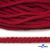Шнур плетеный d-6 мм, круглый 70% хлопок 30% полиэстер, уп.90+/-1 м, цв.1064-красный - купить в Сарапуле. Цена: 588 руб.