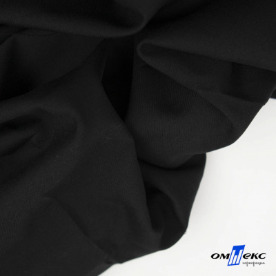 Ткань костюмная "Матте" 80% P, 16% R, 4% S, 170 г/м2, шир.150 см, цв-черный #1 - купить в Сарапуле. Цена 372.90 руб.