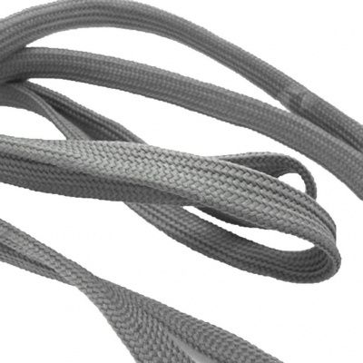 Шнурки т.5 80 см серый - купить в Сарапуле. Цена: 16.76 руб.