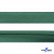 Косая бейка атласная "Омтекс" 15 мм х 132 м, цв. 056 темный зеленый - купить в Сарапуле. Цена: 228.12 руб.