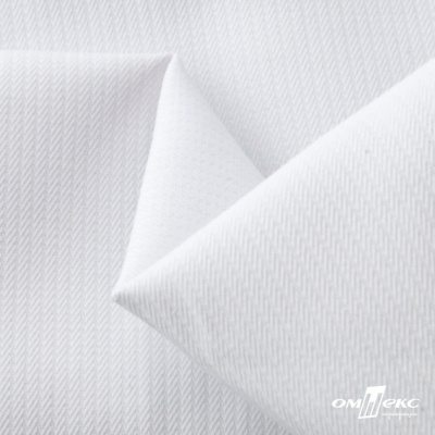 Ткань сорочечная смешанная, 115 г/м2, 58% пэ,42% хл, (арт.106) окрашенный, шир.150 см, цв.1 - белый - купить в Сарапуле. Цена 285.48 руб.