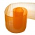 Лента капроновая "Гофре", шир. 110 мм/уп. 50 м, цвет оранжевый - купить в Сарапуле. Цена: 26.93 руб.