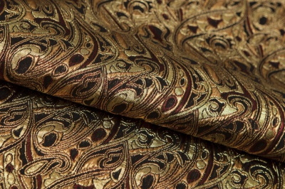 Ткань костюмная жаккард, 135 гр/м2, шир.150см, цвет бордо№17 - купить в Сарапуле. Цена 441.94 руб.