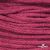 Шнур плетеный d-6 мм, 70% хлопок 30% полиэстер, уп.90+/-1 м, цв.1068-фуксия - купить в Сарапуле. Цена: 588 руб.