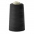 Нитки швейные 100% полиэстер 40/2, (3200 ярд), первый сорт, черные - купить в Сарапуле. Цена: 86.79 руб.