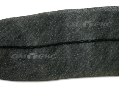 WS7225-прокладочная лента усиленная швом для подгиба 30мм-графит (50м) - купить в Сарапуле. Цена: 16.97 руб.