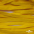 Шнур плетеный (плоский) d-12 мм, (уп.90+/-1м), 100% полиэстер, цв.269 - жёлтый - купить в Сарапуле. Цена: 8.62 руб.