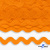 Тесьма вьюнчик 0381-0080, 8 мм/упак.33+/-1м, цвет 9511-оранжевый - купить в Сарапуле. Цена: 107.26 руб.