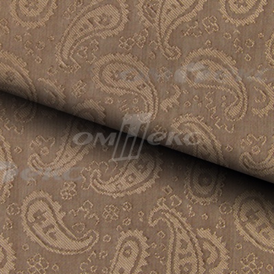 Ткань подкладочная жаккард Р14098, 17-1418/какао, 85 г/м2, шир. 150 см, 230T - купить в Сарапуле. Цена 165.40 руб.