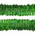 Тесьма с пайетками D4, шир. 30 мм/уп. 25+/-1 м, цвет зелёный - купить в Сарапуле. Цена: 1 087.39 руб.