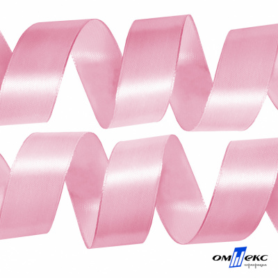 050-нежно-розовый Лента атласная упаковочная (В) 85+/-5гр/м2, шир.50 мм (1/2), 25+/-1 м - купить в Сарапуле. Цена: 120.46 руб.