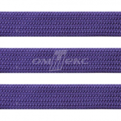 Шнур 15мм плоский (100+/-1м) №10 фиолетовый - купить в Сарапуле. Цена: 10.21 руб.
