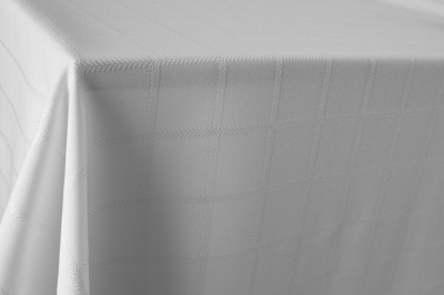 Скатертная ткань 25536/2005, 174 гр/м2, шир.150см, цвет белый - купить в Сарапуле. Цена 269.46 руб.