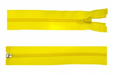 Спиральная молния Т5 131, 40 см, автомат, цвет жёлтый - купить в Сарапуле. Цена: 13.03 руб.
