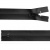 Молния водонепроницаемая PVC Т-7, 20 см, неразъемная, цвет чёрный - купить в Сарапуле. Цена: 21.56 руб.