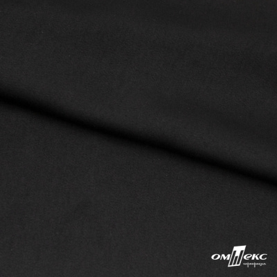 Ткань плательная Габриэль 100% полиэстер,140 (+/-10) гр/м2, шир. 150 см, цв. черный BLACK - купить в Сарапуле. Цена 248.37 руб.